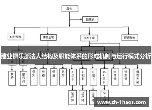 建业俱乐部法人结构及职能体系的形成机制与运行模式分析
